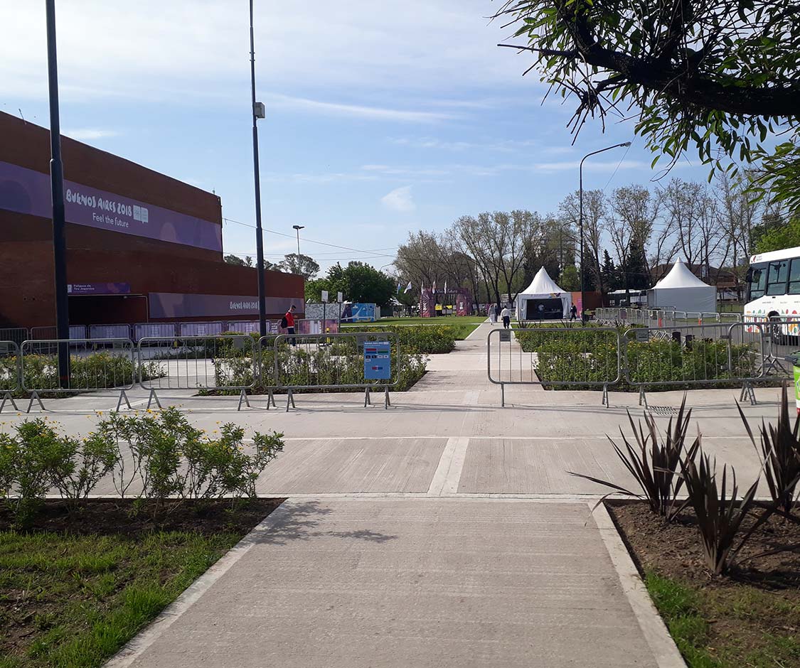Pabellones y entorno para JJOO Parque Sarmiento